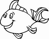 Fish Coloring Pages Kids Drawing Sheets Preschool Colouring Printable Crafts Animal Kindergarten Clipart Salmon Mutt Butterfly Color Pdf Drawings Cute sketch template