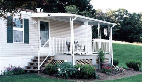 mobile home awnings carports  patio covers gable roof design mobile home mobile home