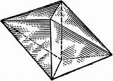 Octahedron Etc Clipart Original sketch template