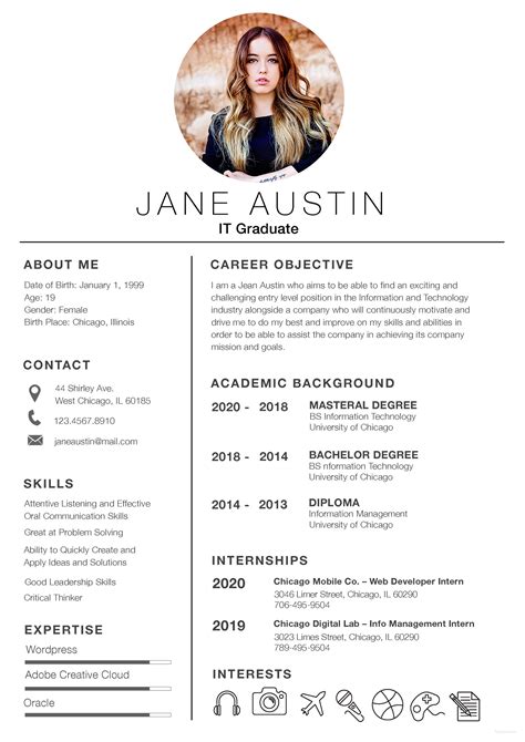 basic fresher resume word apple pages psd publisher templatenet