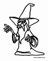 Wizard Wise Coloring Pages Colormegood Fantasy sketch template