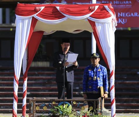 Menjadi Irup Peringatan Hari Bela Negara Bupati Suwirta Harapkan