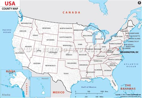 usa map showing   counties usa maps pinterest capital city