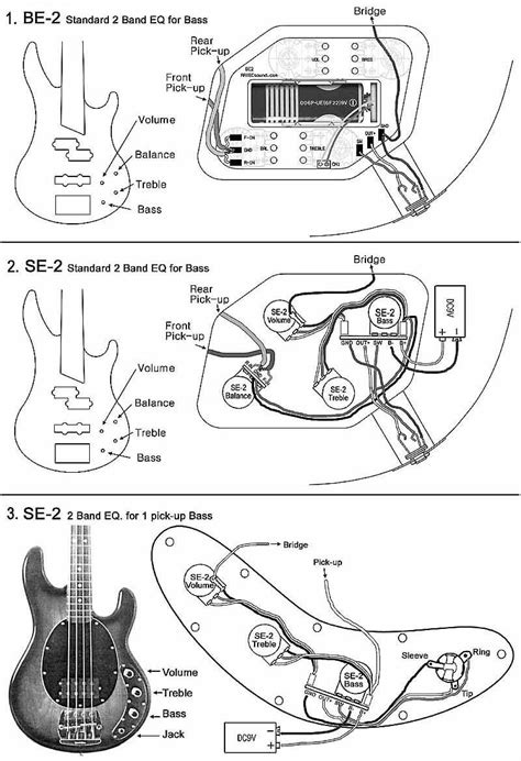 bass pickup wiring diagrams volovetsinfo guitar gear geek