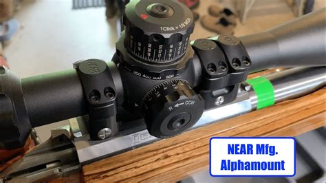 mfg alphamount unimount scope mount youtube