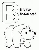 Bear Brown Coloring Pages Book Template Bears Activities Toddlers Makinglearningfun Learning Kids Alphabet Popular Getdrawings Line Drawing Activity sketch template