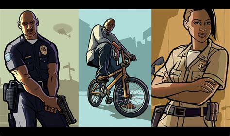 character art grand theft auto san andreas art gallery