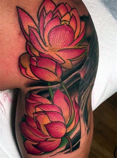Top 103 Lotus Flower Tattoo Ideas [2021 Inspiration Guide] Lotus