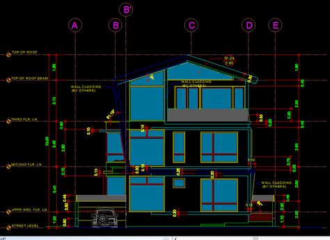 modern house  details  dwg full project  autocad designs cad