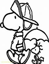 Coloring Pages April Showers Snoopy Birthday Print Getcolorings Getdrawings Woodstock Sure Fire sketch template
