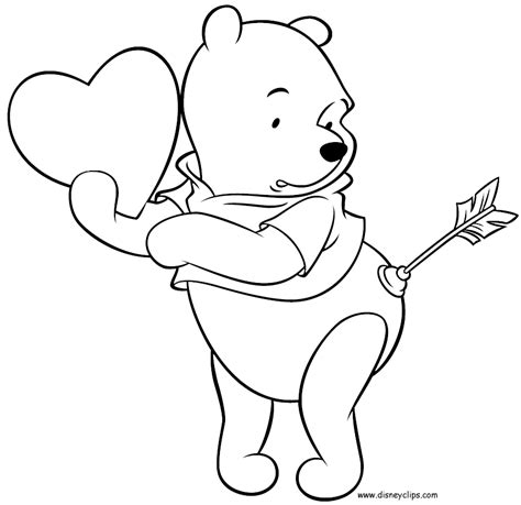 disney valentines day coloring pages valentines