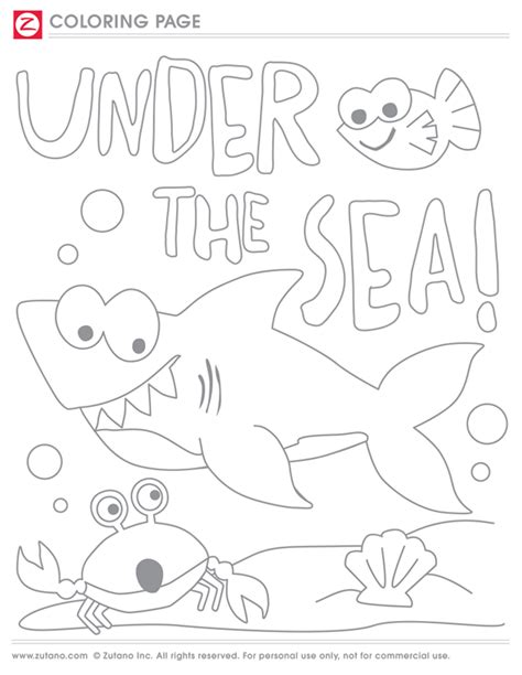 sea coloring pages coloring home