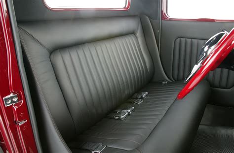 leather bench seat  truck home design ideas