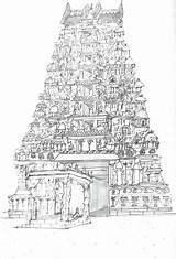 Gopuram Tumblr Temple Voici Un sketch template