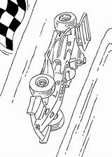 Formula Race Coloring Car Edupics Pages sketch template