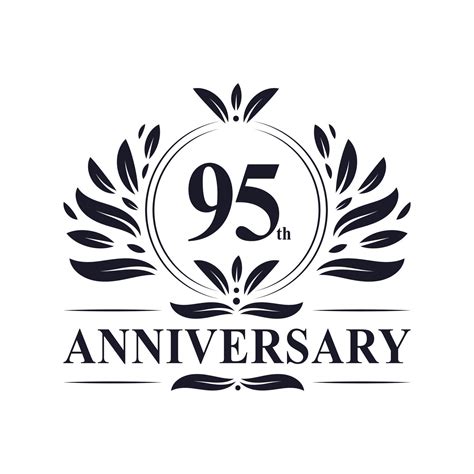 anniversary celebration luxurious  years anniversary logo