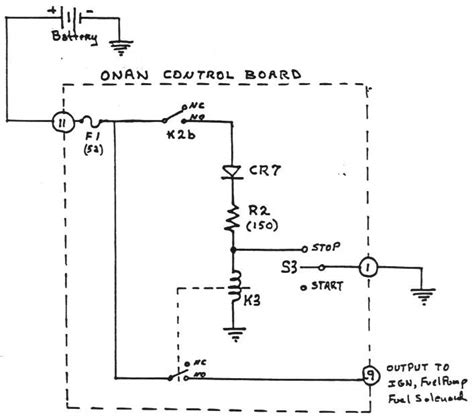 onan  nhe wiring diagram