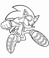 Sonic Coloring Hedgehog Scourge Scribblefun Unleashed sketch template