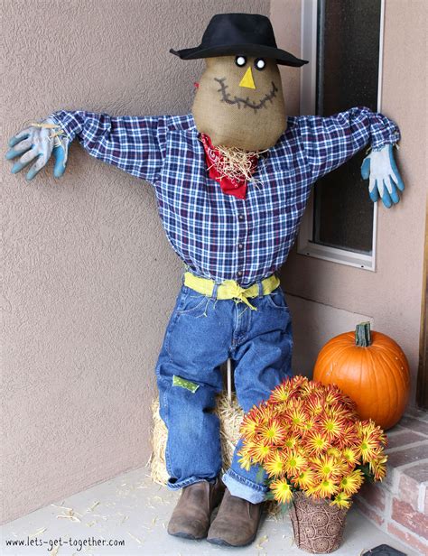 diy scarecrow