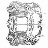 Coloring Reflection Elephant Pages Drawing Abstract Getdrawings Adult Choose Board Elephants Drawings 736px 95kb sketch template