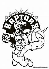 Coloring Pages Raptors Toronto Nba Mario Super Basketball Print Browser Window Playing sketch template
