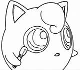 Jigglypuff Wecoloringpage Coloring sketch template