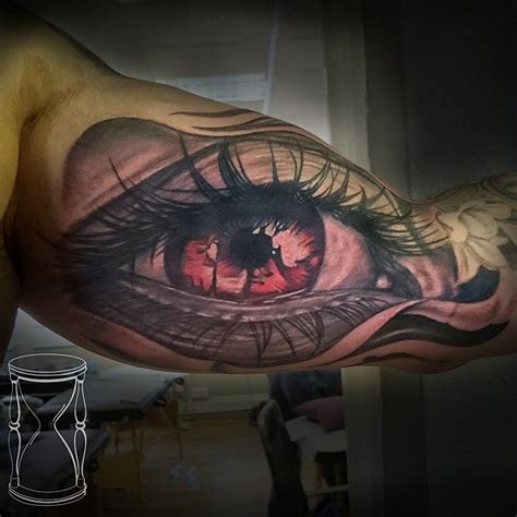 realistic eye tattoo on arm best tattoo ideas gallery