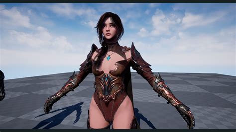 3d model assassin girl vr ar low poly rigged cgtrader