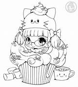 Chibi Yampuff Gratuit Lineart Anime Artherapie Coloriages Personnage Adulte Du Ausmalen Muñequitos Gratuitement Princesas Gabbys Dibujos Dessins Leyla sketch template