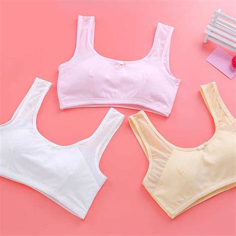 training bra 2020 teen bra soft cotton girls underwear 10