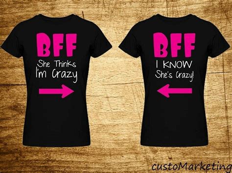 Couple Tee Bff Best Female Friend Couple Matching T