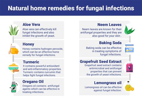 top  natural home remedies  fungal infection  skin