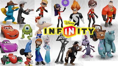 all disney infinity character previews part 1 youtube