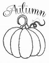 Pumpkin Printable Autumn Coloring Fall Pages Printables Chalkboard Drawing Patterns Stencils Books Halloween Template Kids Outline Fonts Speaking Domestically Templates sketch template