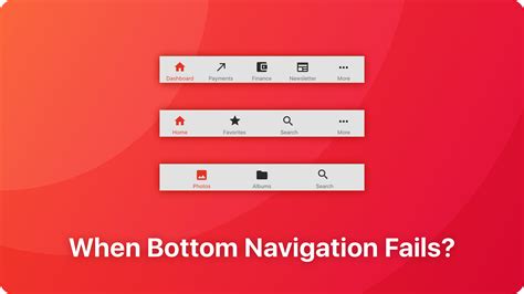 bottom navigation fails revealing  pain points uxmisfitcom