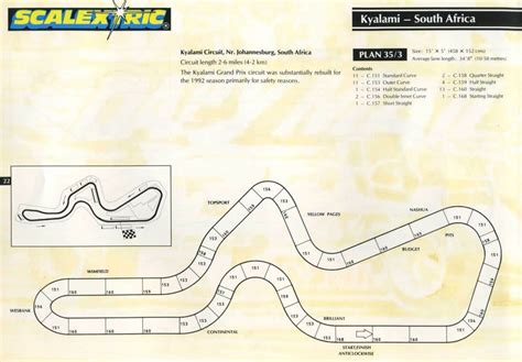 scalextric classic track layouts scalextric track plans  edition