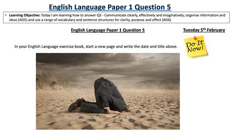 language paper  question   aqa gcse english language paper