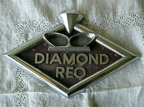 mavin vintage diamond rio truck hood emblem