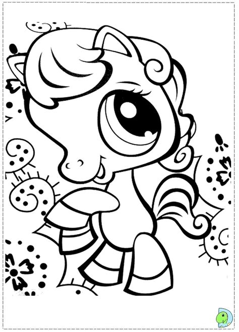 gambar cute coloring pages  printable littlest pet shop bunny