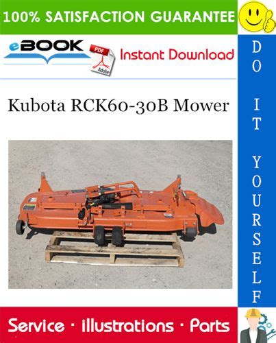 kubota rck  mower parts manual   kubota mower manual