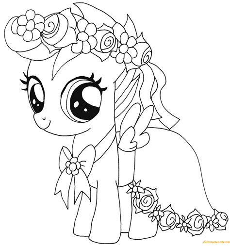 pony scootaloo coloring pages mlp coloring pages coloring pages  kids  adults