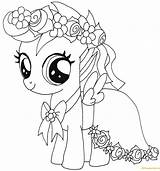 Pony Coloring Little Pages Scootaloo Printable Baby Color Princess Celestia Colouring Print Sheets Sweetie Belle Book Mlp Coloriage Supercoloring Lil sketch template