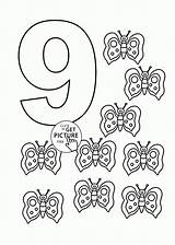 Coloring Number Pages Counting Kids Nine Printable Sheets Numbers Colouring Sheet Learning Color Printables Educativeprintable Getcolorings Easy Visit Count Choose sketch template