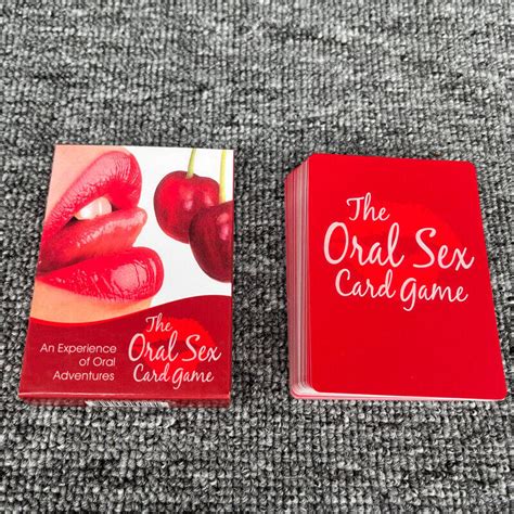 The Oral Sex Card Game Adult Couples Fun Foreplay Card Game Ebay