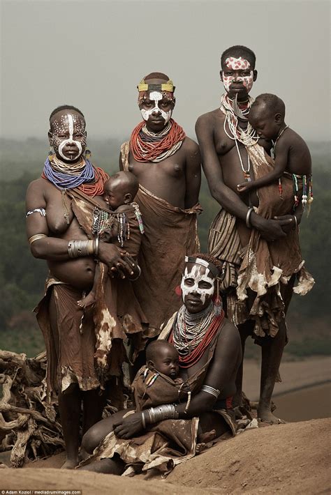 The Disappearing Tribes In Africa And India Show Their Beauty Rituals