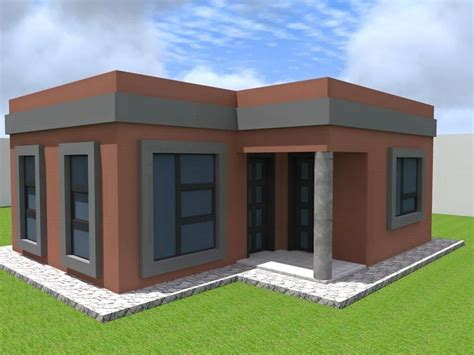 simple flat roof house plans south africa  wallpaper jpg