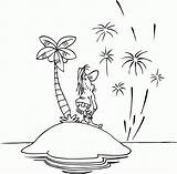 Coloring Pages Island Print Year Funny Fireworks Gif Coloringhome 2021 sketch template
