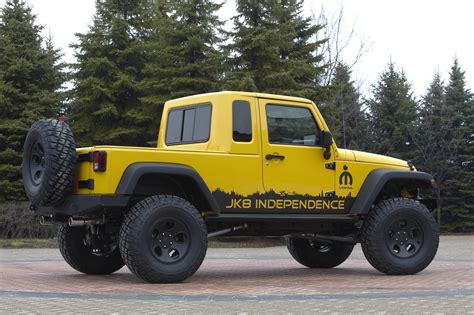 jeep wrangler unlimited jk  pickup conversion package priced