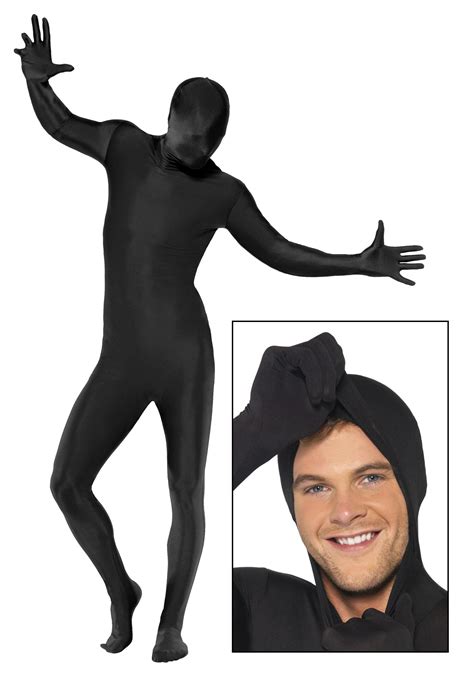 black  skin suit