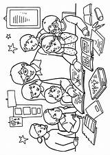 Teacher Coloring Pages Books Last sketch template